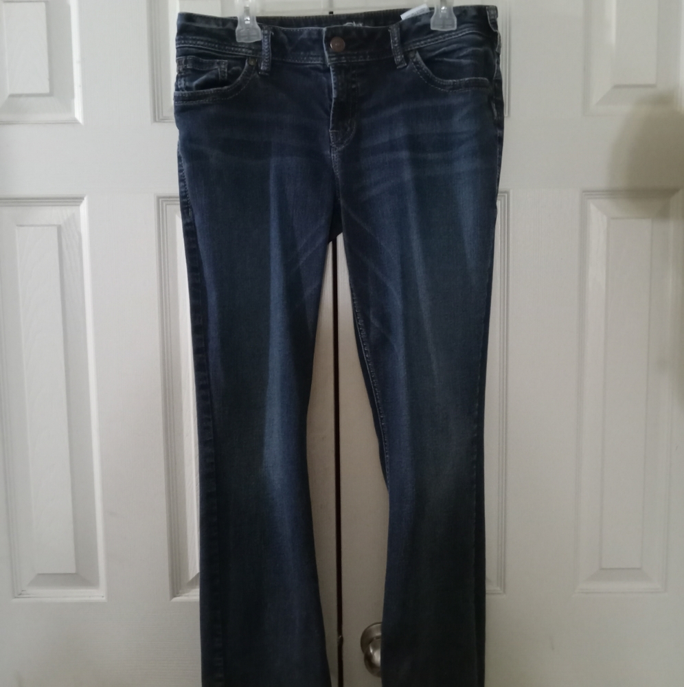 Silver suki bootcut jeans 34x35